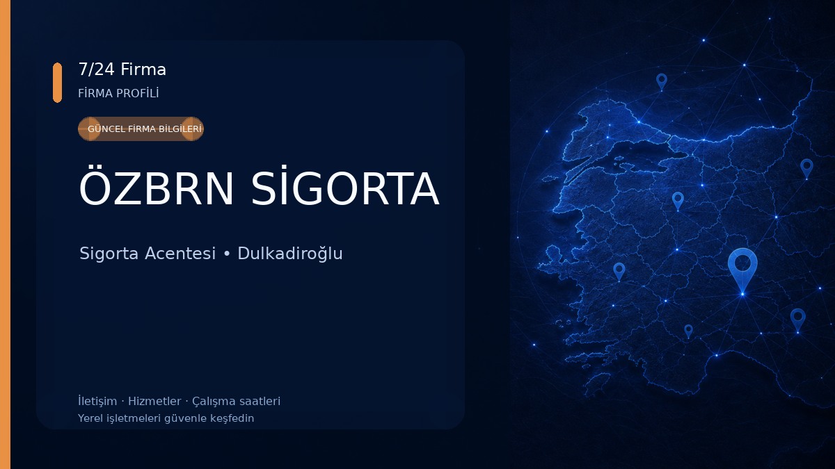 ÖZBRN SİGORTA Sigorta Acentesi
