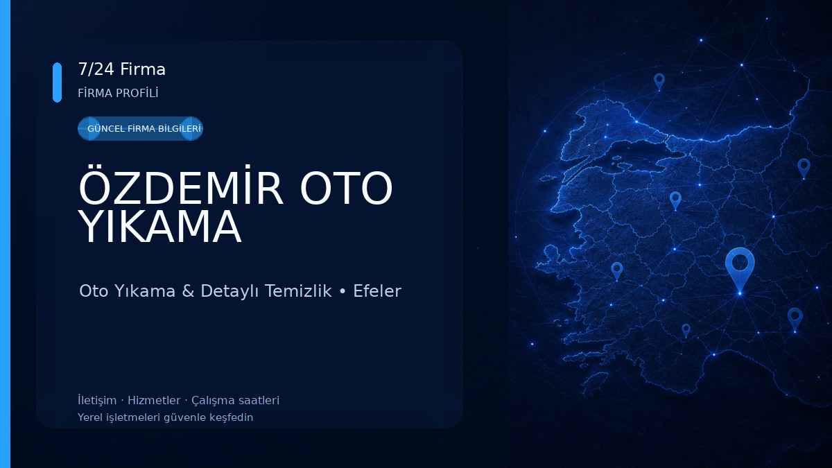 ÖZDEMİR OTO YIKAMA