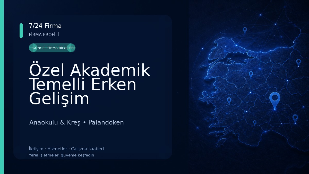 Özel Akademik Temelli Erken Gelişim Anaokulu 