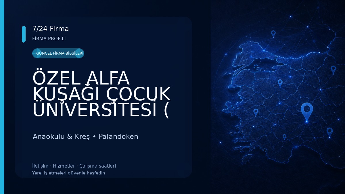 ÖZEL ALFA KUŞAĞI ÇOCUK ÜNİVERSİTESİ ( ANAOKULU ) Anaokulu & Kreş