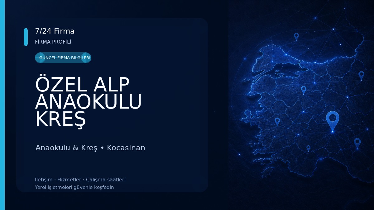 ÖZEL ALP ANAOKULU KREŞ Anaokulu & Kreş