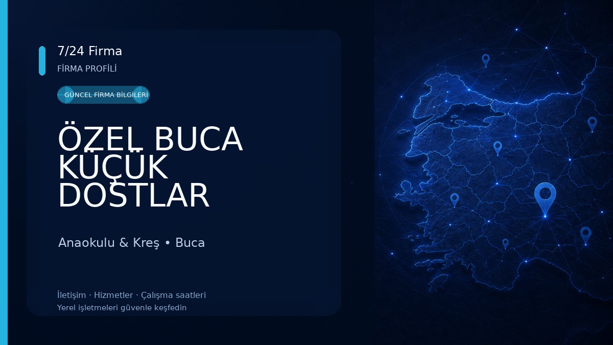 ÖZEL BUCA KÜÇÜK DOSTLAR ANAOKULU Anaokulu & Kreş