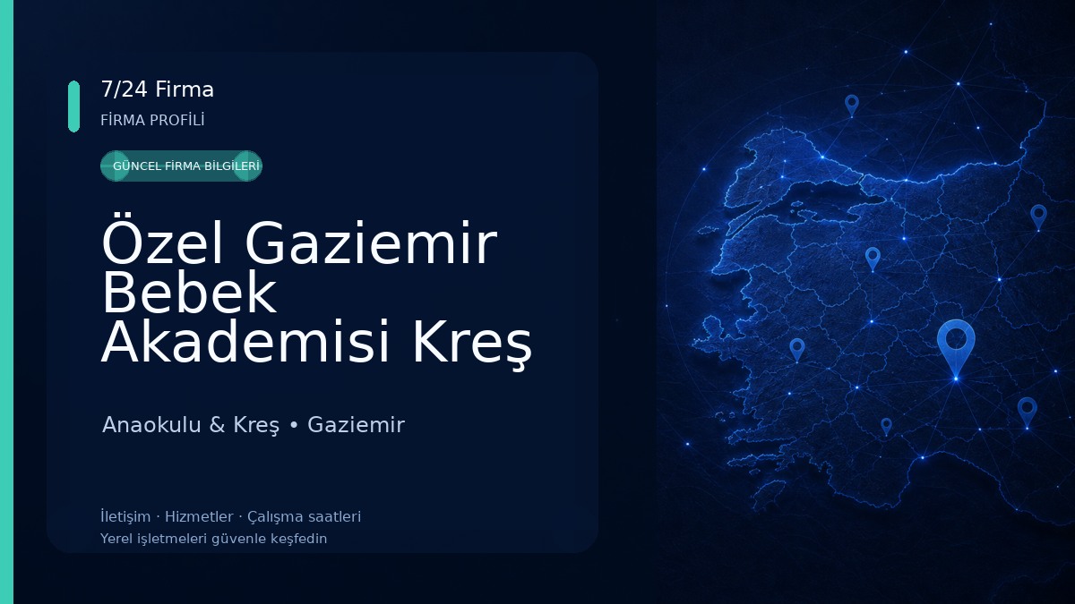 Özel Gaziemir Bebek Akademisi Kreş ve Anaokulu (0-6)