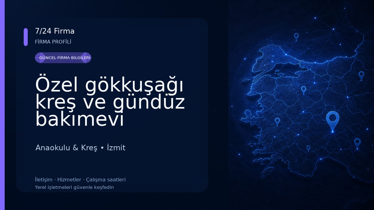 Özel gökkuşağı kreş ve gündüz bakımevi