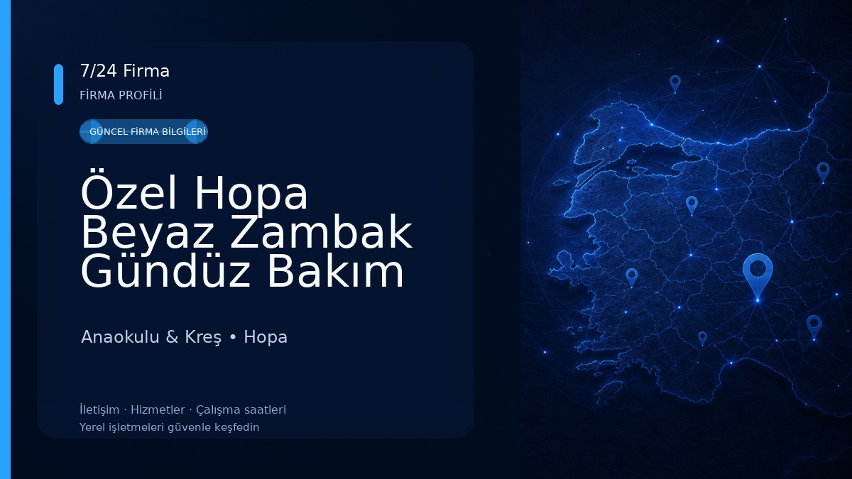 Özel Hopa Beyaz Zambak Gündüz Bakım Evi