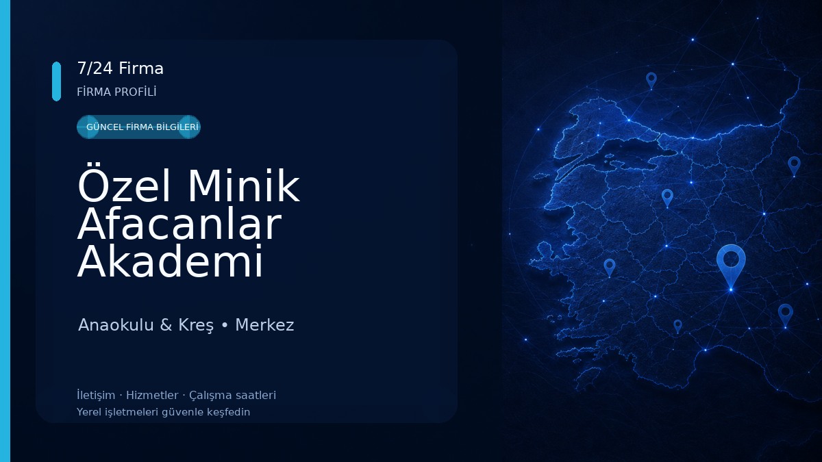 Özel Minik Afacanlar Akademi Anaokulu