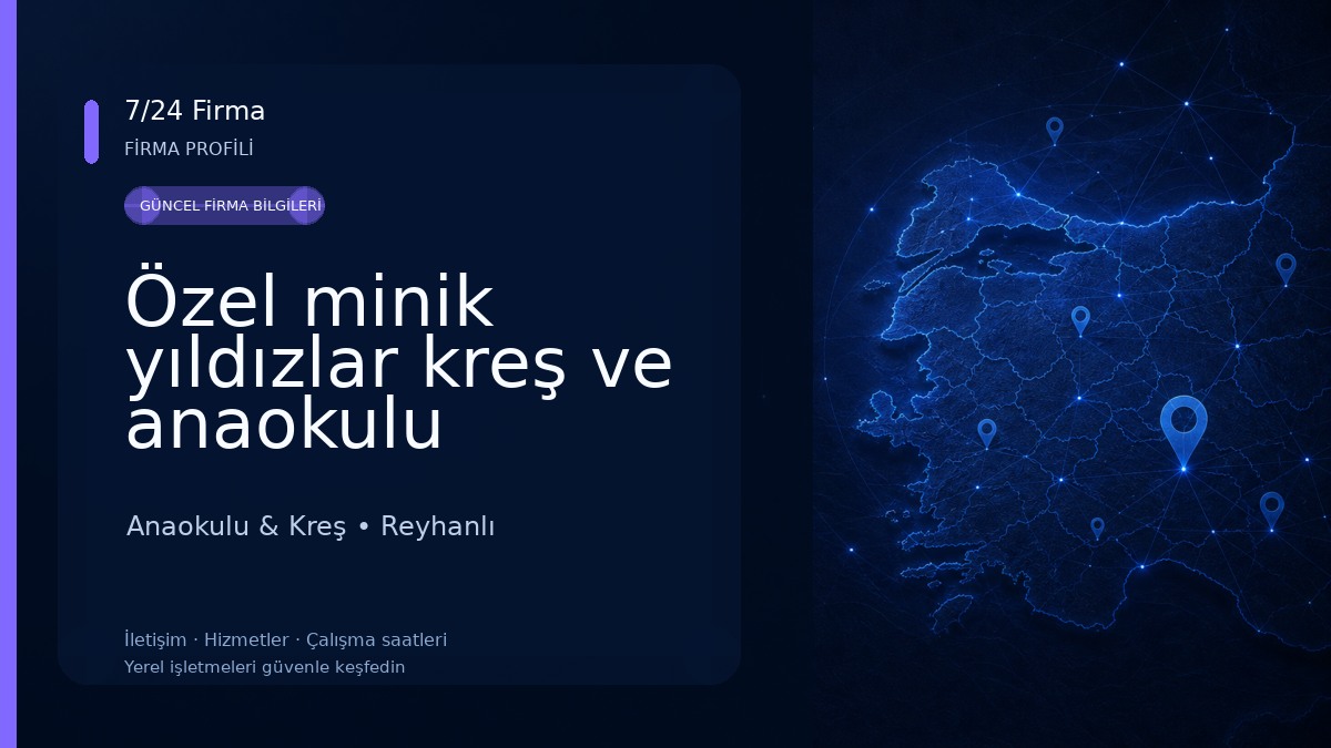 Özel minik yıldızlar kreş ve anaokulu Anaokulu & Kreş