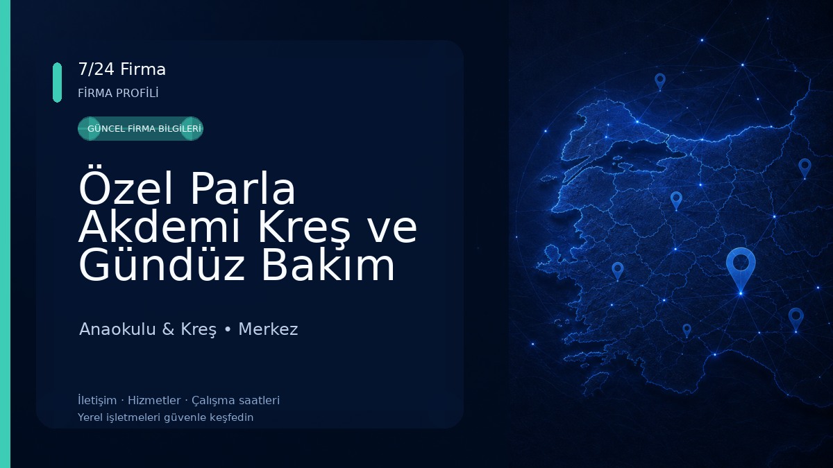 Özel Parla Akdemi Kreş ve Gündüz Bakım evi 
