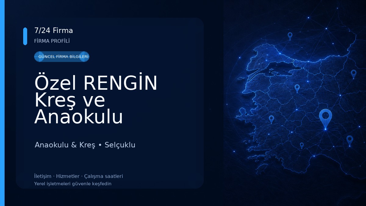 Özel RENGİN Kreş ve Anaokulu KONYA
