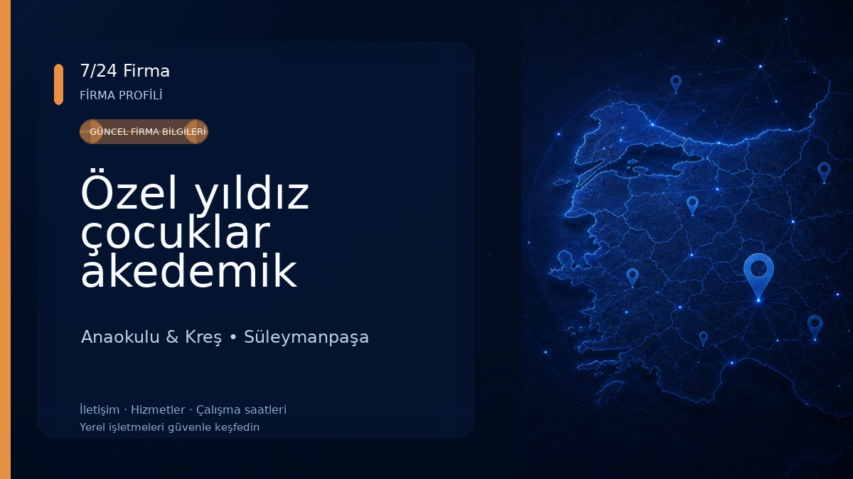 Özel yıldız çocuklar akedemik anaokulu Anaokulu & Kreş