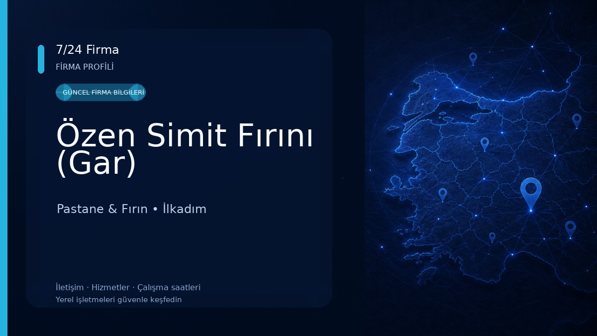 Özen Simit Fırını (Gar) Pastane & Fırın