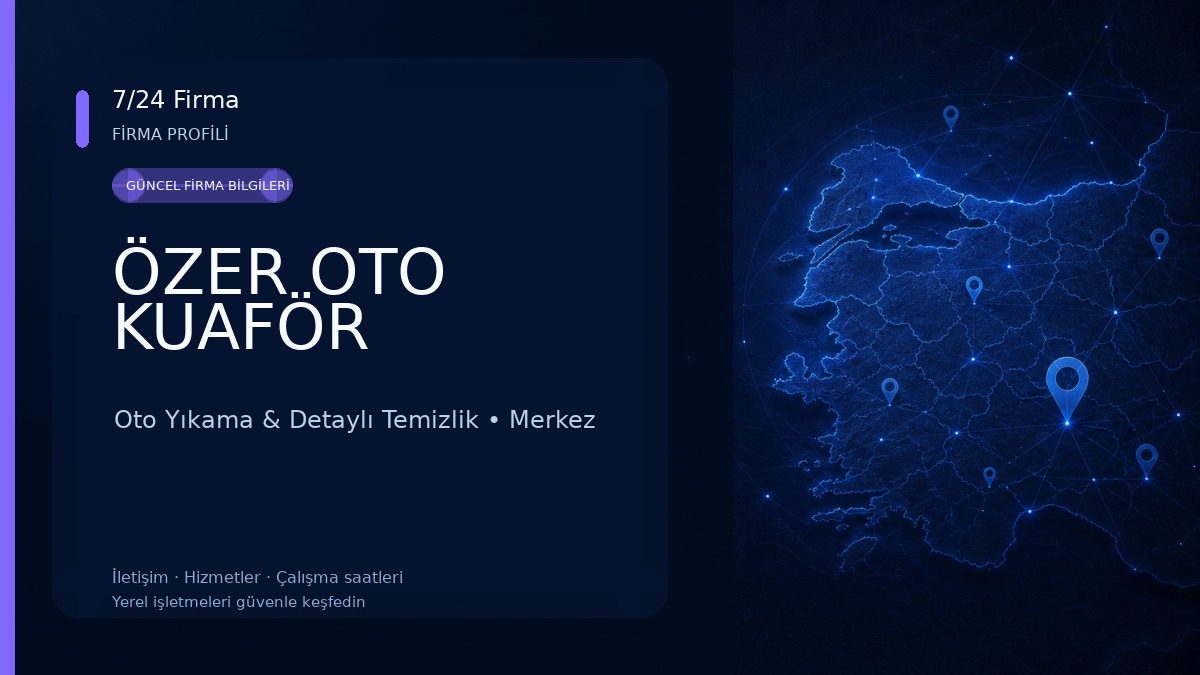 ÖZER OTO KUAFÖR 