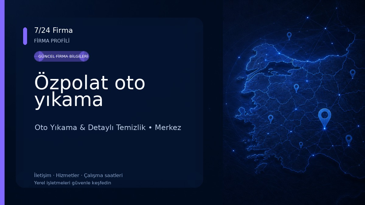 Özpolat oto yıkama Oto Yıkama & Detaylı Temizlik