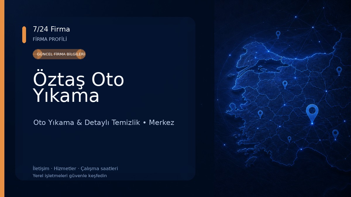 Öztaş Oto Yıkama 