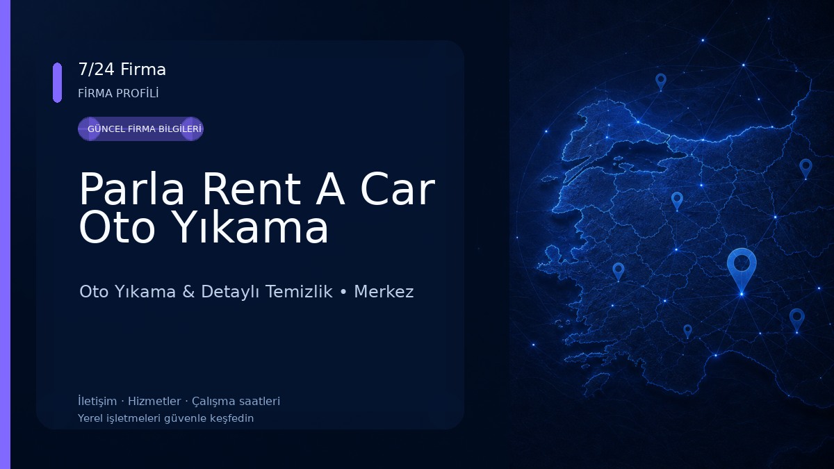 Parla Rent A Car Oto Yıkama