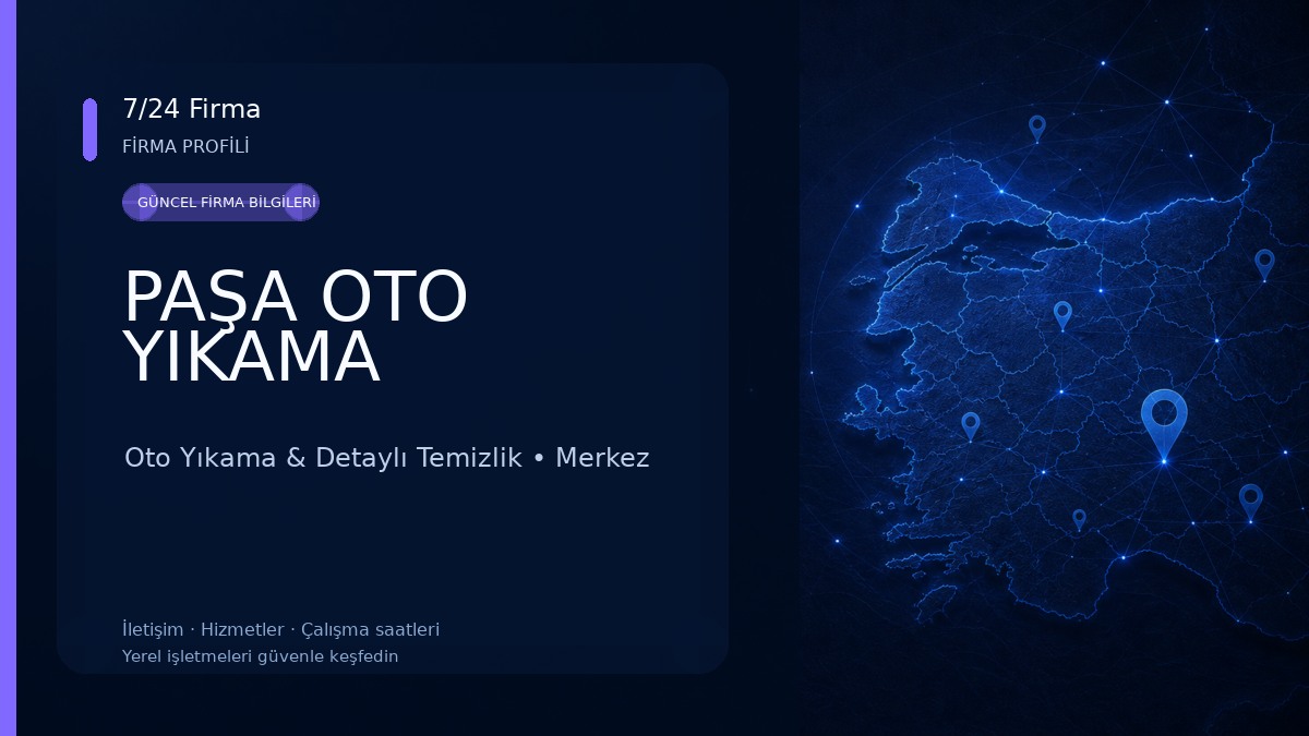 PAŞA OTO YIKAMA 