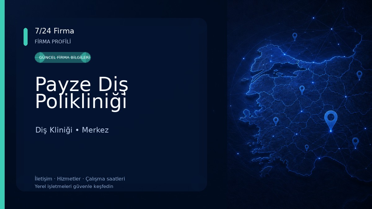 Payze Diş Polikliniği Diş Kliniği