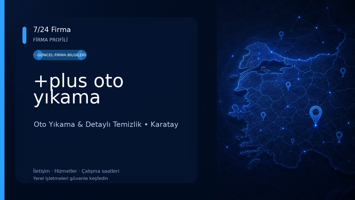 +plus oto yıkama Oto Yıkama & Detaylı Temizlik