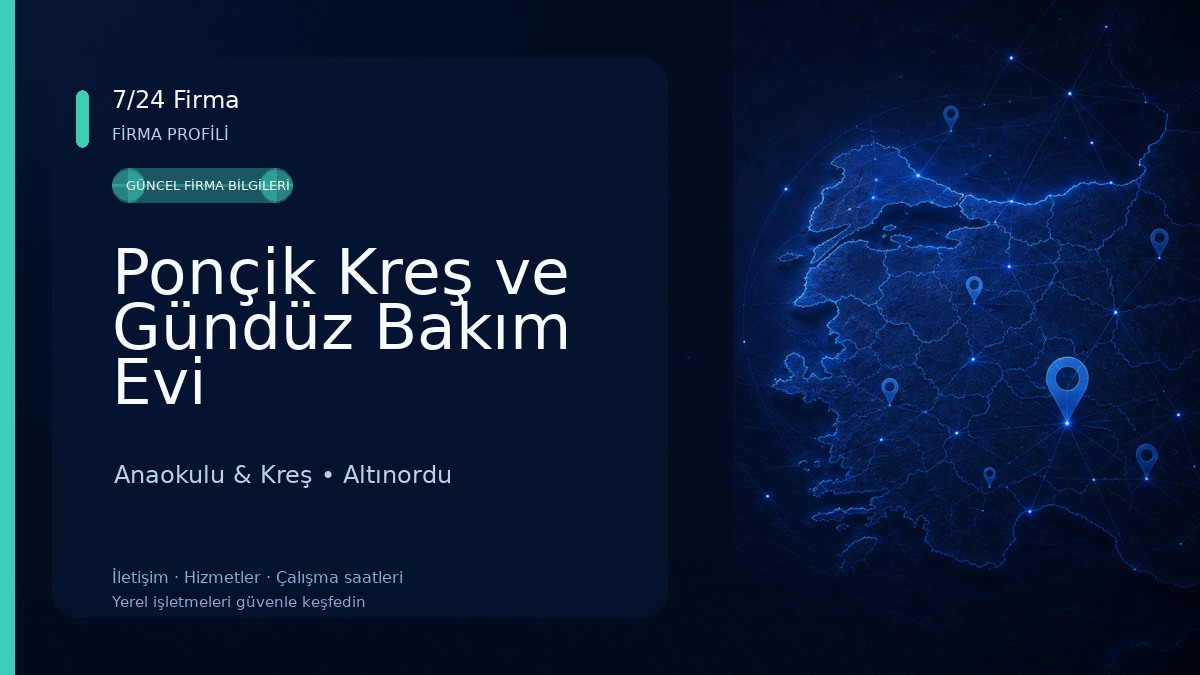 Ponçik Kreş ve Gündüz Bakım Evi