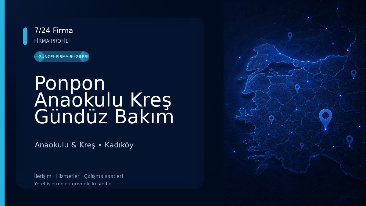 Ponpon Anaokulu Kreş Gündüz Bakım Evi
