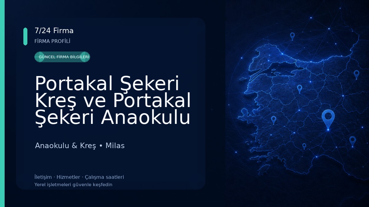 Portakal Şekeri Kreş ve Portakal Şekeri Anaokulu Anaokulu & Kreş