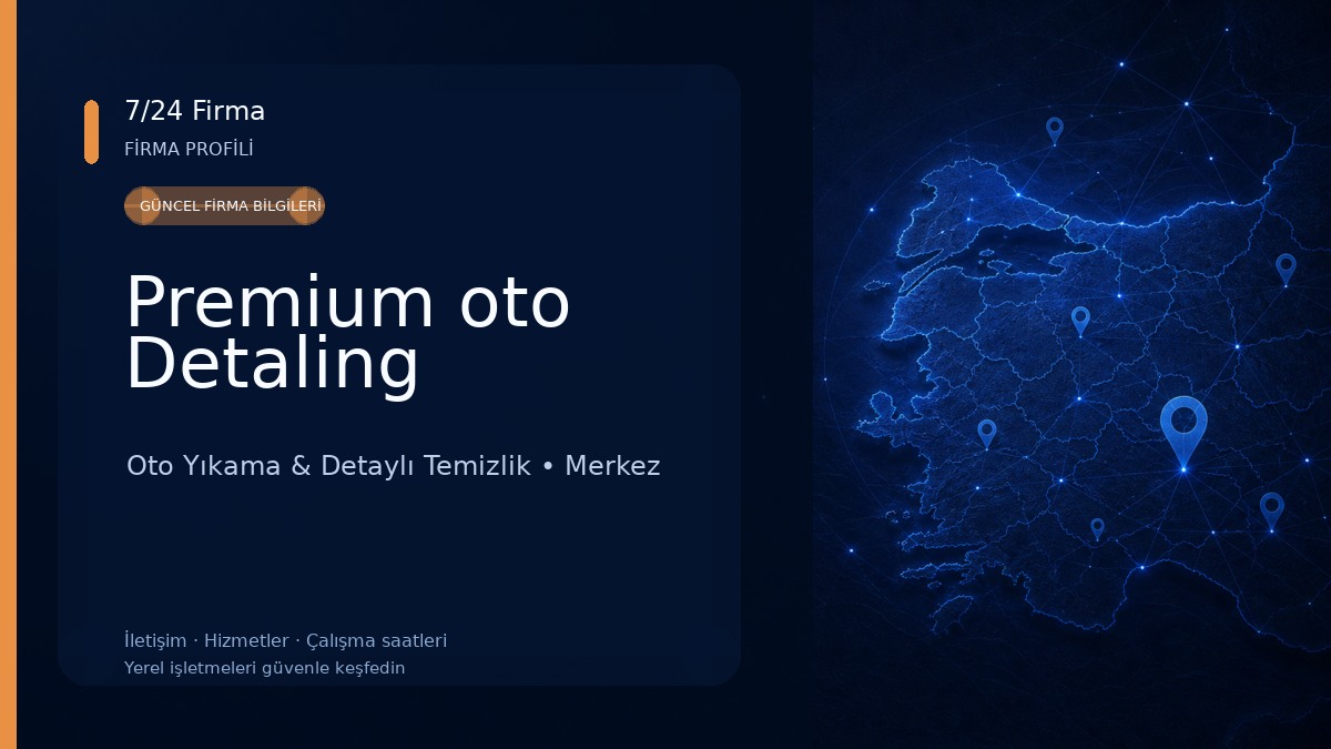 Premium oto Detaling Oto Yıkama & Detaylı Temizlik