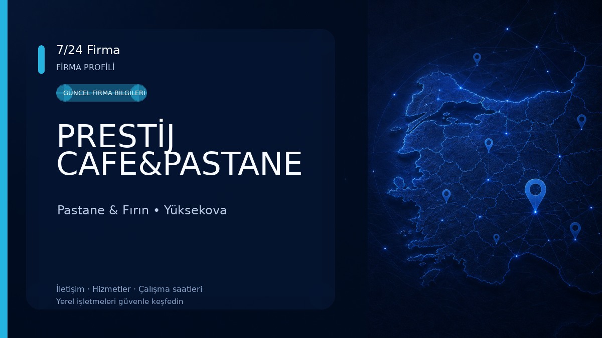 PRESTİJ CAFE&PASTANE Pastane & Fırın