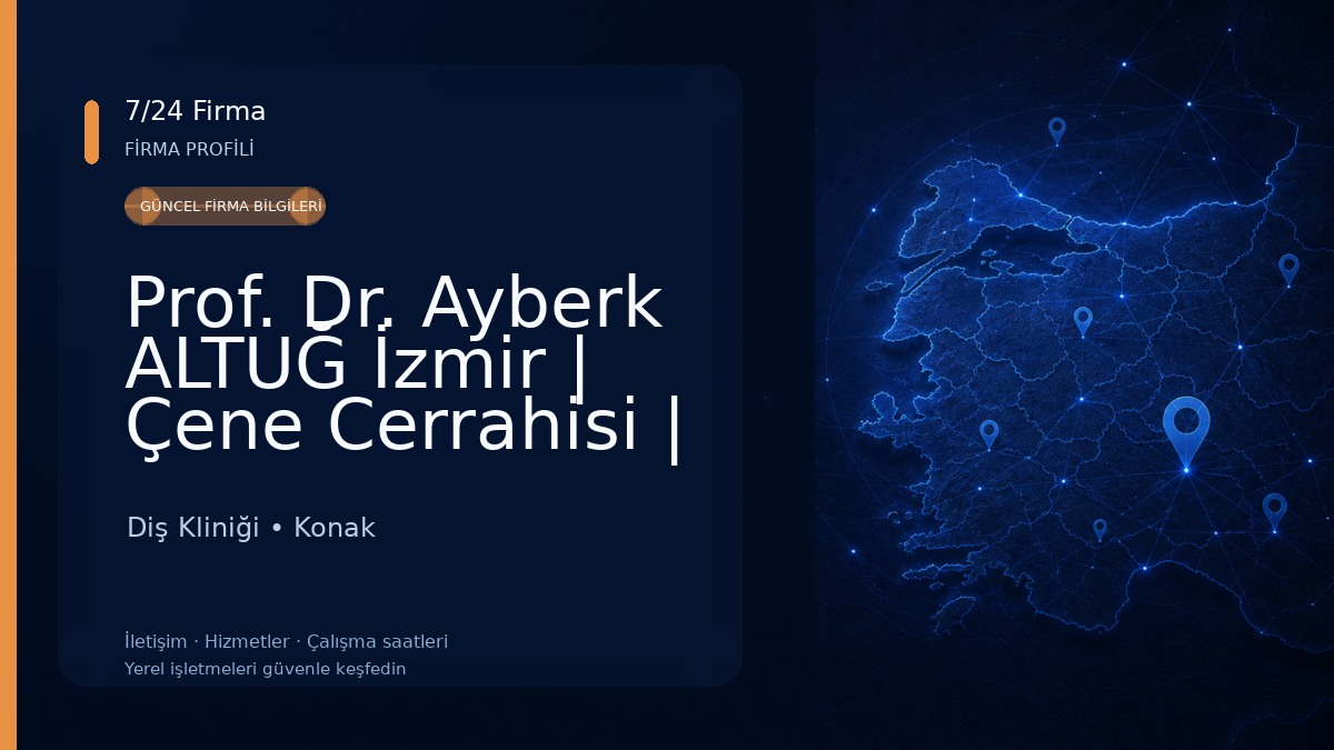 Prof. Dr. Ayberk ALTUĞ İzmir | Çene Cerrahisi | İmplant | Diş Protez Diş Kliniği