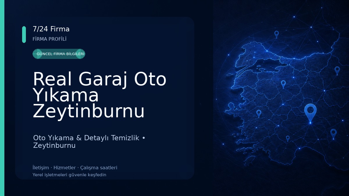 Real Garaj Oto Yıkama Zeytinburnu 