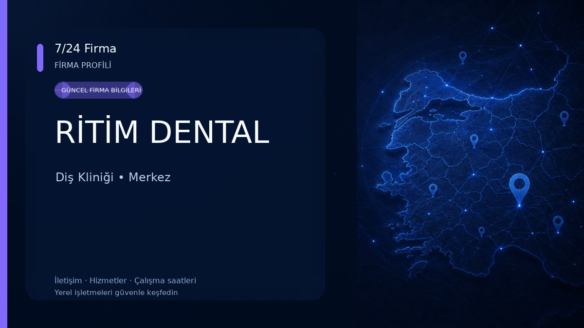 RİTİM DENTAL Diş Kliniği