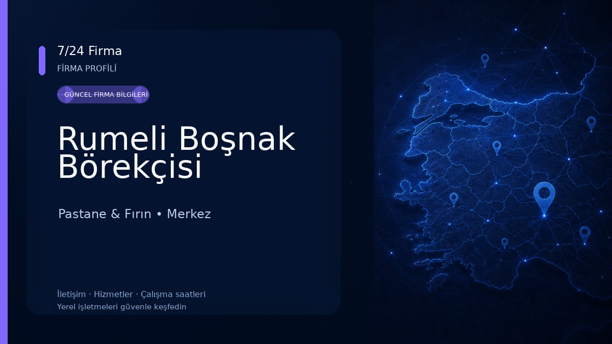 Rumeli Boşnak Börekçisi 
