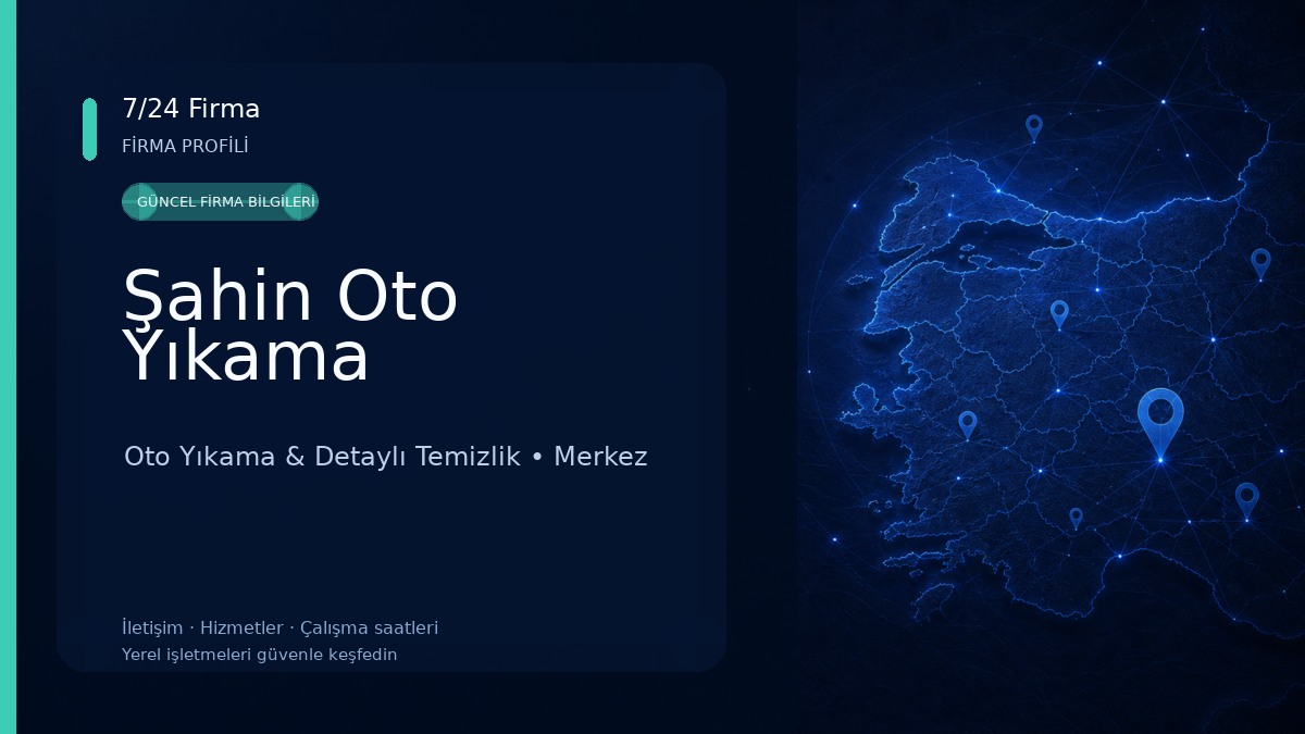 Şahin Oto Yıkama