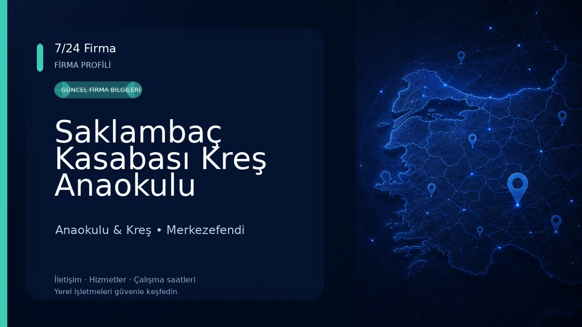 Saklambaç Kasabası Kreş Anaokulu