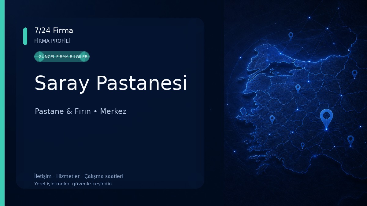 Saray Pastanesi Pastane & Fırın