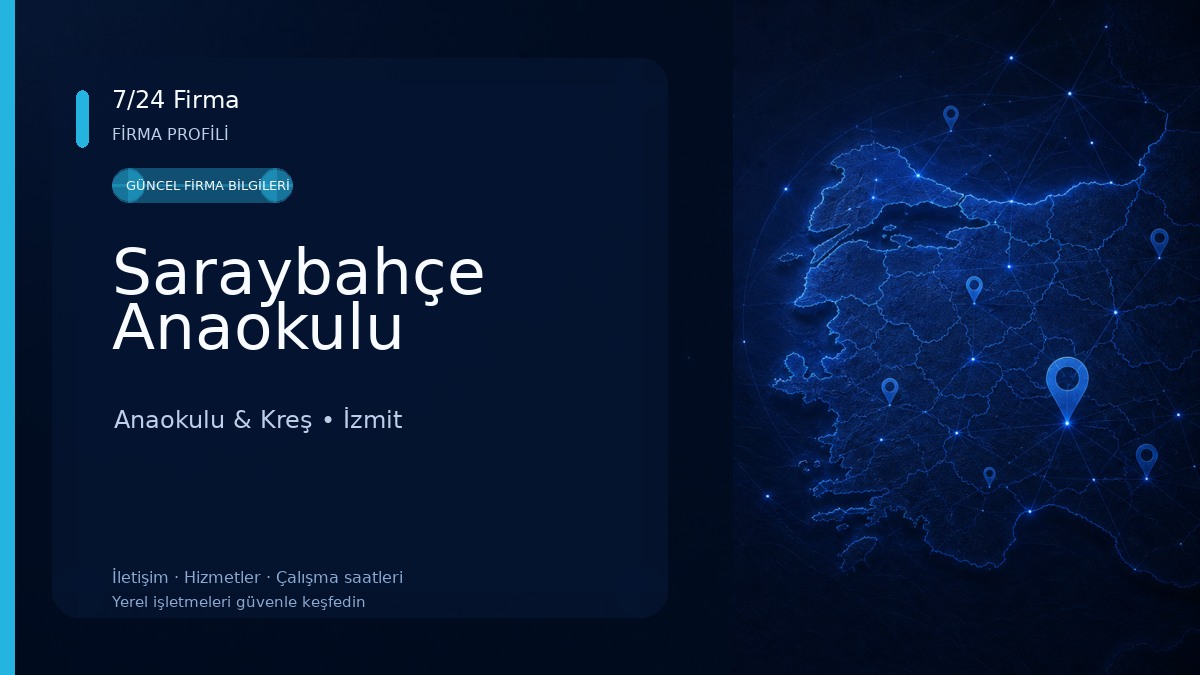 Saraybahçe Anaokulu Anaokulu & Kreş