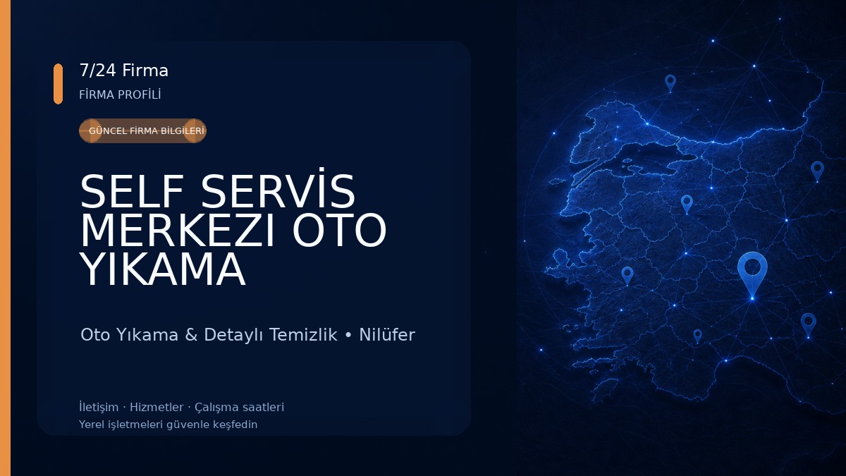 SELF SERVİS MERKEZI OTO YIKAMA ODUNLUK Oto Yıkama & Detaylı Temizlik