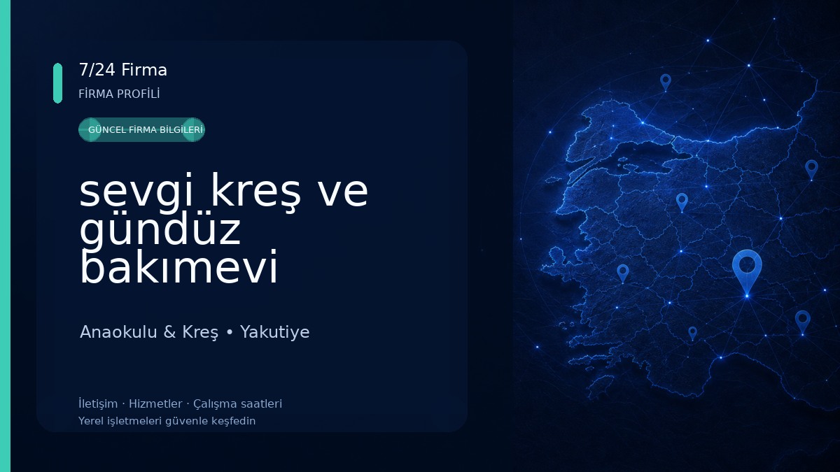 sevgi kreş ve gündüz bakımevi 