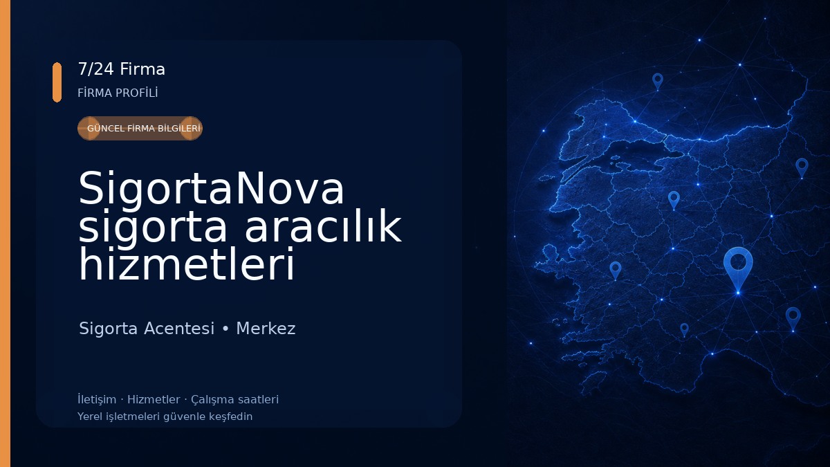 SigortaNova sigorta aracılık hizmetleri 