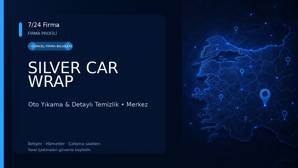 SILVER CAR WRAP Oto Yıkama & Detaylı Temizlik