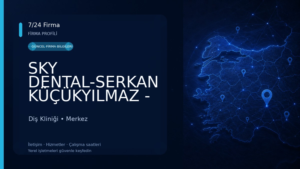 SKY DENTAL-SERKAN KÜÇÜKYILMAZ - NUCLEOSS BATI KARADENİZ BÖLGE BAYİSİ Diş Kliniği
