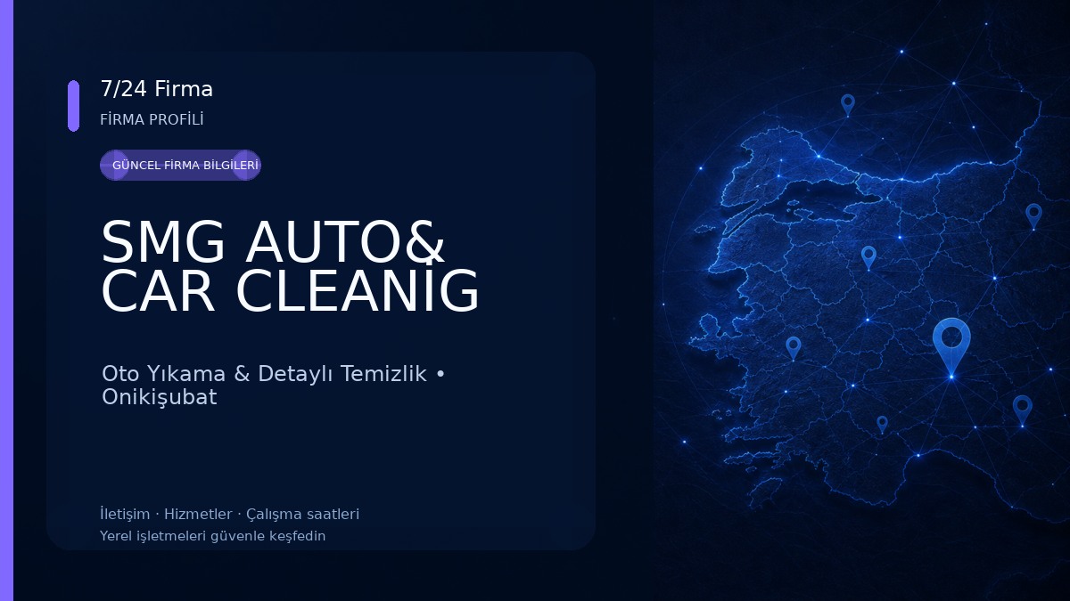 SMG AUTO& CAR CLEANİG 