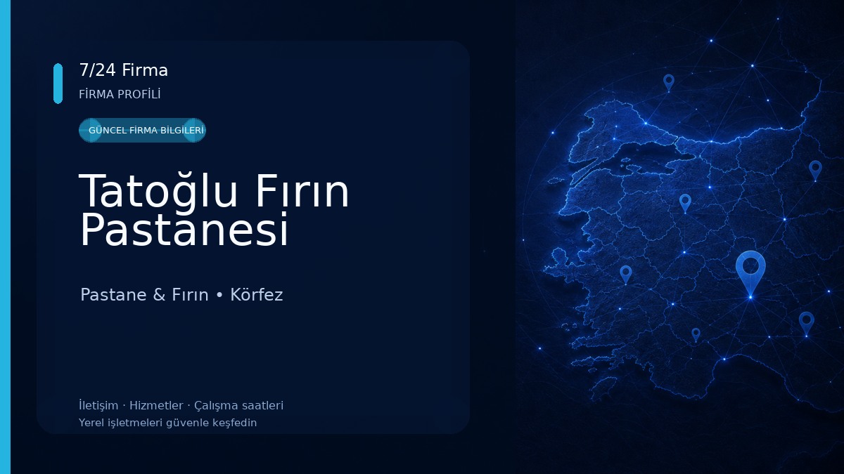 Tatoğlu Fırın Pastanesi 