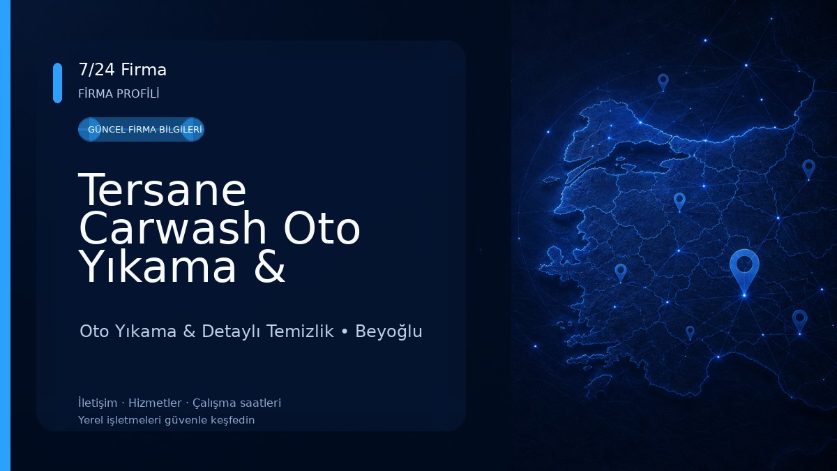 Tersane Carwash Oto Yıkama & Detailing 