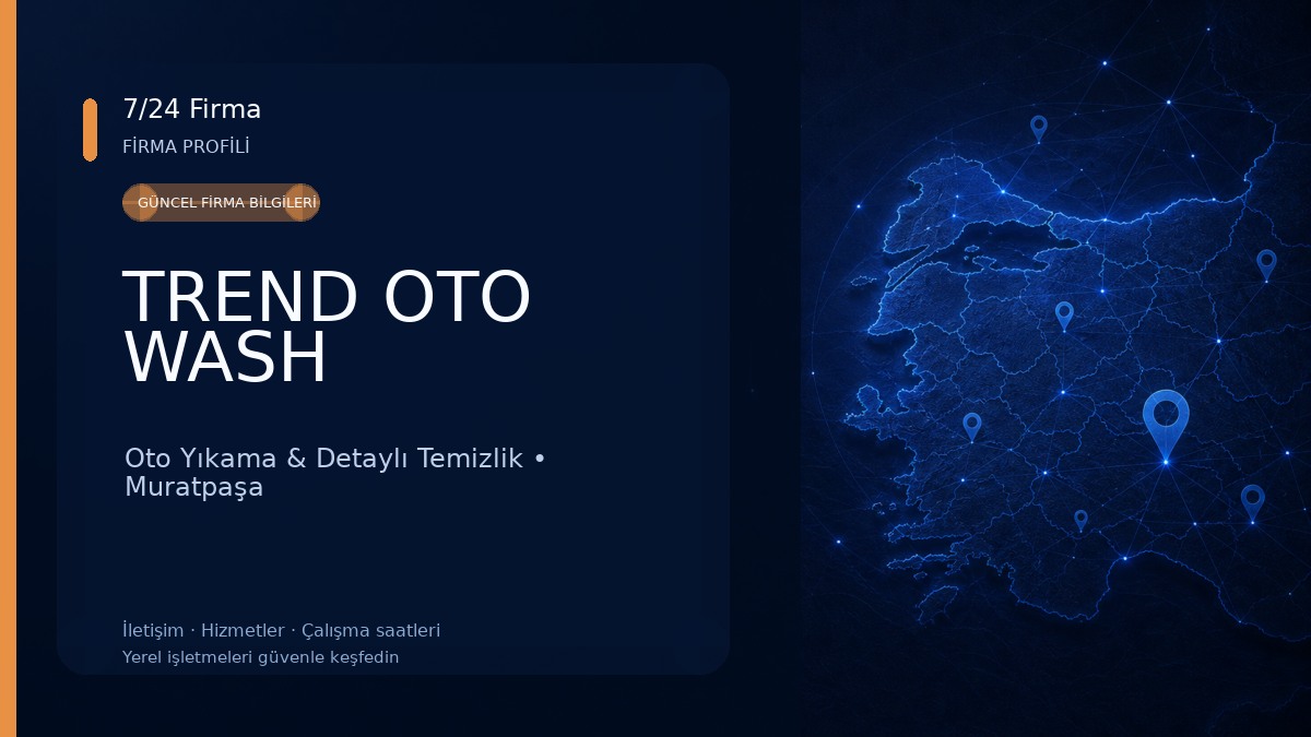 TREND OTO WASH Oto Yıkama & Detaylı Temizlik