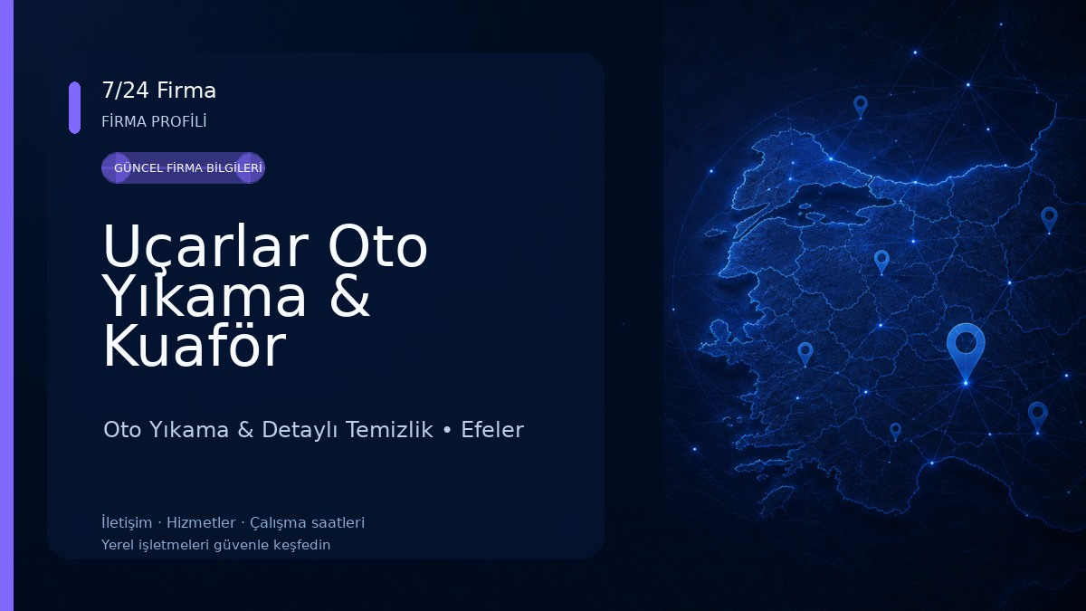 Uçarlar Oto Yıkama & Kuaför Oto Yıkama & Detaylı Temizlik