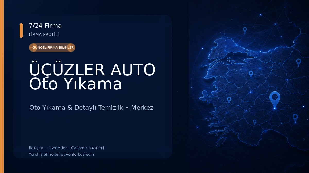 ÜÇÜZLER AUTO Oto Yıkama Oto Yıkama & Detaylı Temizlik