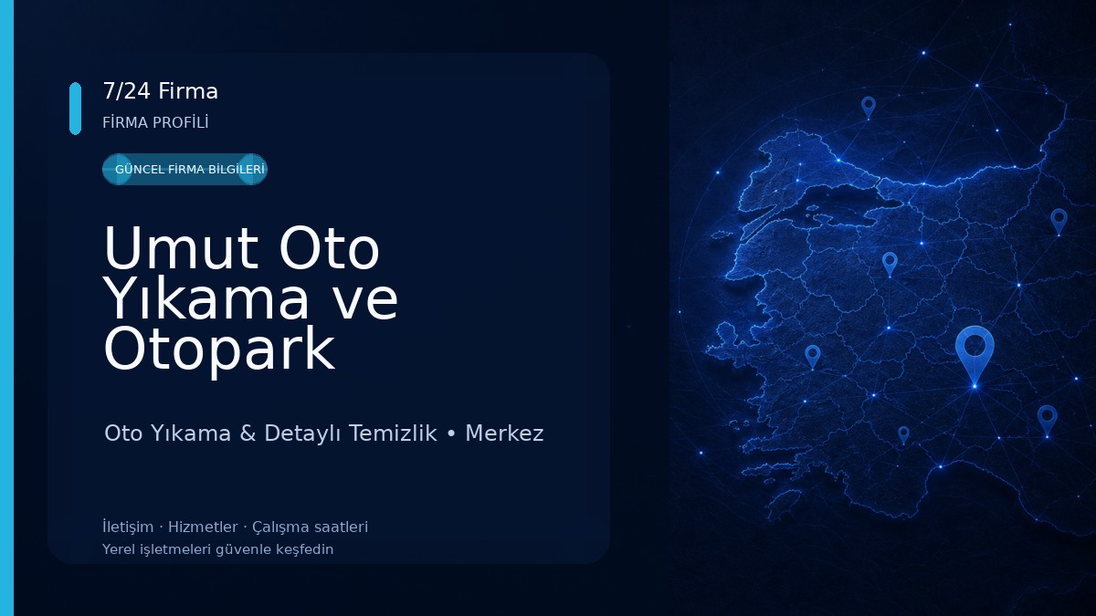 Umut Oto Yıkama ve Otopark