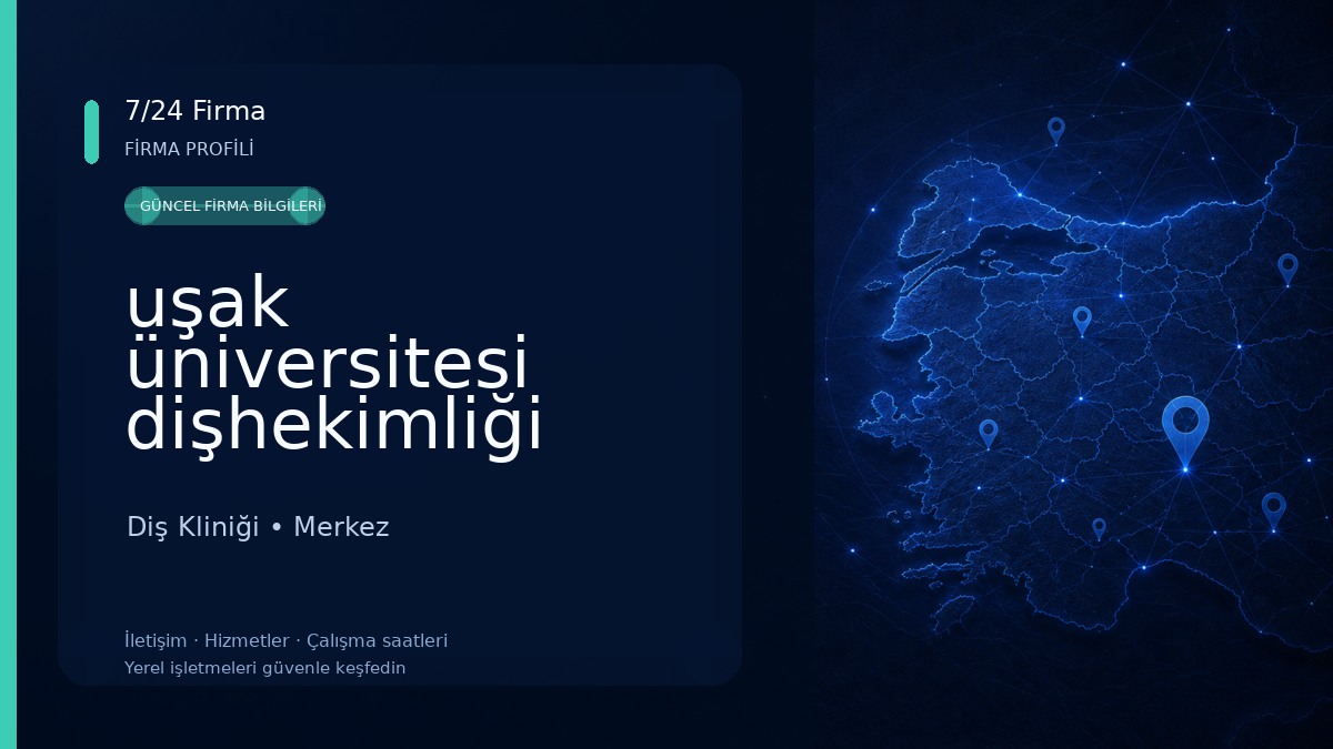 uşak üniversitesi dişhekimliği fakültesi