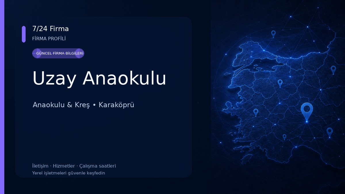Uzay Anaokulu Anaokulu & Kreş