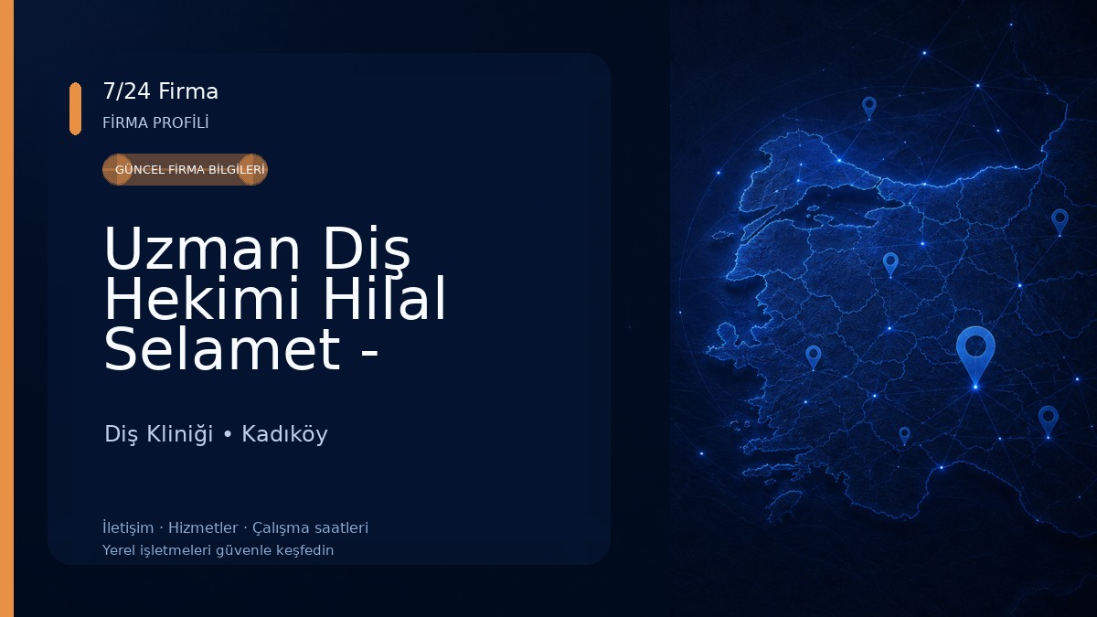 Uzman Diş Hekimi Hilal Selamet - Implant ve Dişeti Tedavileri Diş Kliniği